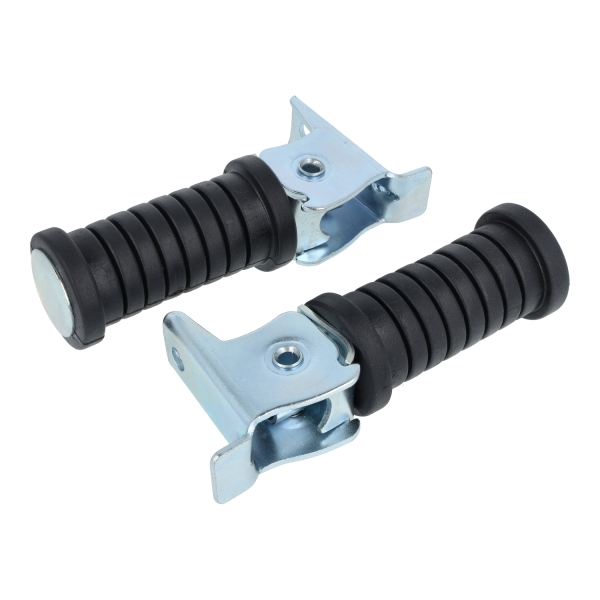 SET Soziusfußrasten (Schwarz), Simson S50, S51, S53, KR51, S70